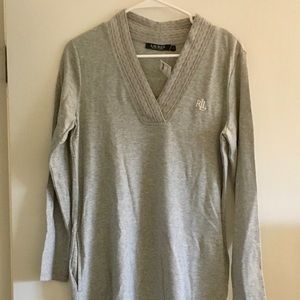 NWT Ralph Lauren Grey Nightgown - Size Small